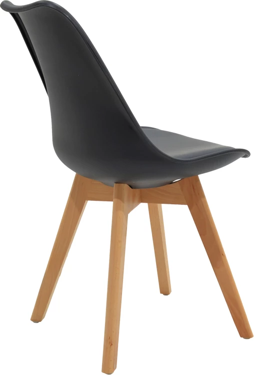 Tavolinë me karrige, ngjyrë e zezë-sonoma, set prej 3 pjesësh, 70x70x75cm