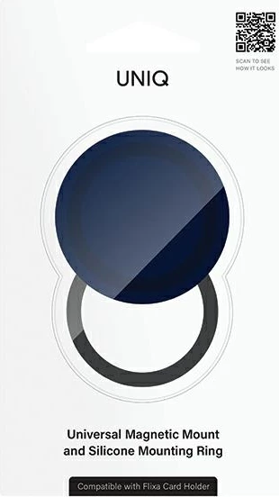 Bazë magnetike UNIQ Flixa Magnetic Base për celular, blu e errët