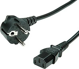Kabllo rryme Bachmann 351.167, Schuko Type F në IEC C13, 0.5m, 10A 250V, e zezë