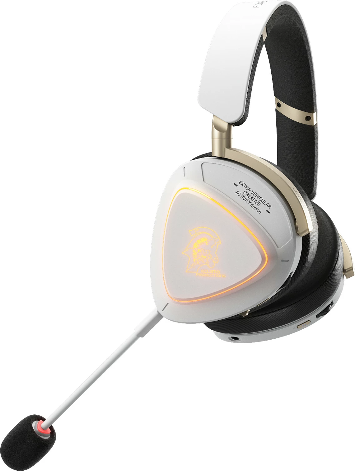 Kufje gaming ASUS ROG Delta II-KJP, wired & wireless, Bluetooth/2.4GHz, RGB, 3.5mm, bardhë/zi