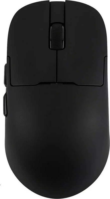Maus pa kabllo Ajazz AJ159 APEX, PAW3950, 42000 DPI, 8000Hz, me Dock karikimi, i zi