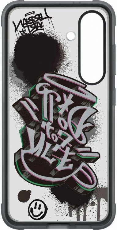 Kllapë telefoni Samsung Flipsuit Case Rugged EF-JS931CBEGWW për Galaxy S25, e zezë