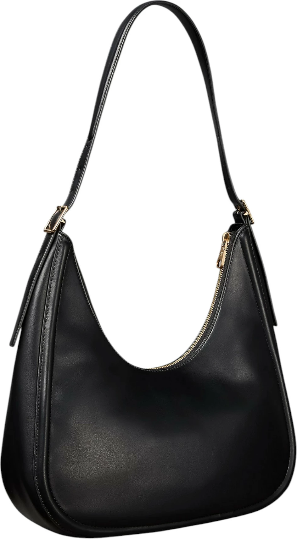 Çantë supi Calvin Klein BOLD CK CRESCENT LV04F3427G, e zezë