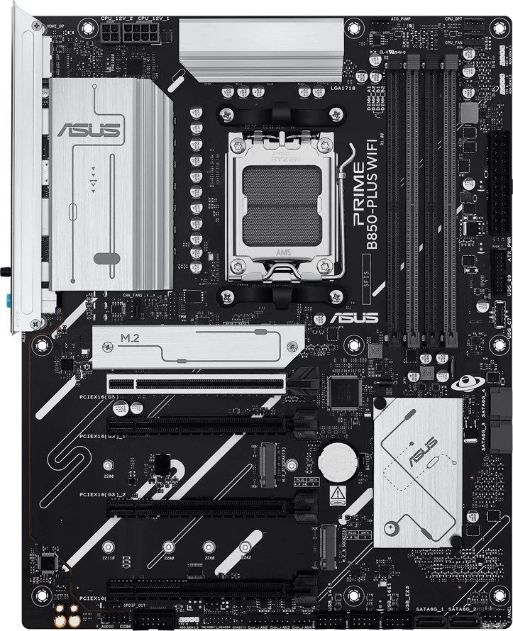 Pllakë amë ASUS PRIME B850-PLUS WIFI, ATX, AM5, DDR5