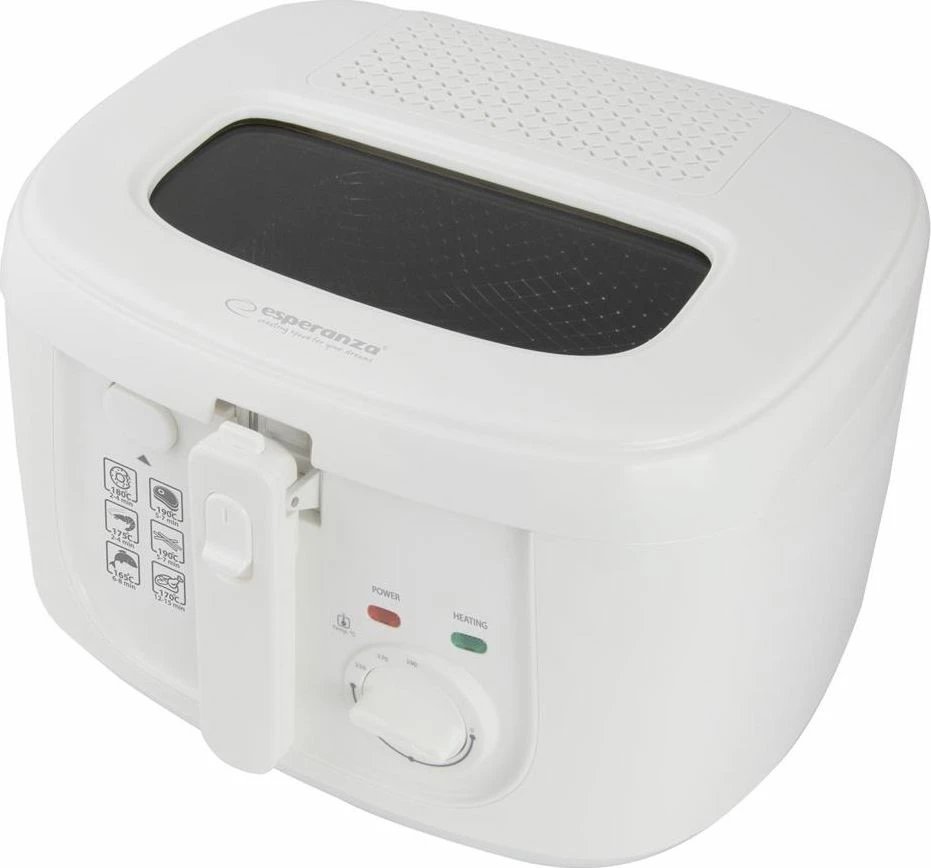 Fritezë Esperanza Spring Roll EKG012 2.5 L 1800 W, e bardhë