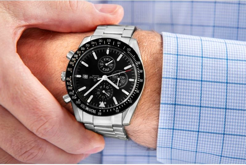 Orë dore për meshkuj Giewont, e zezë