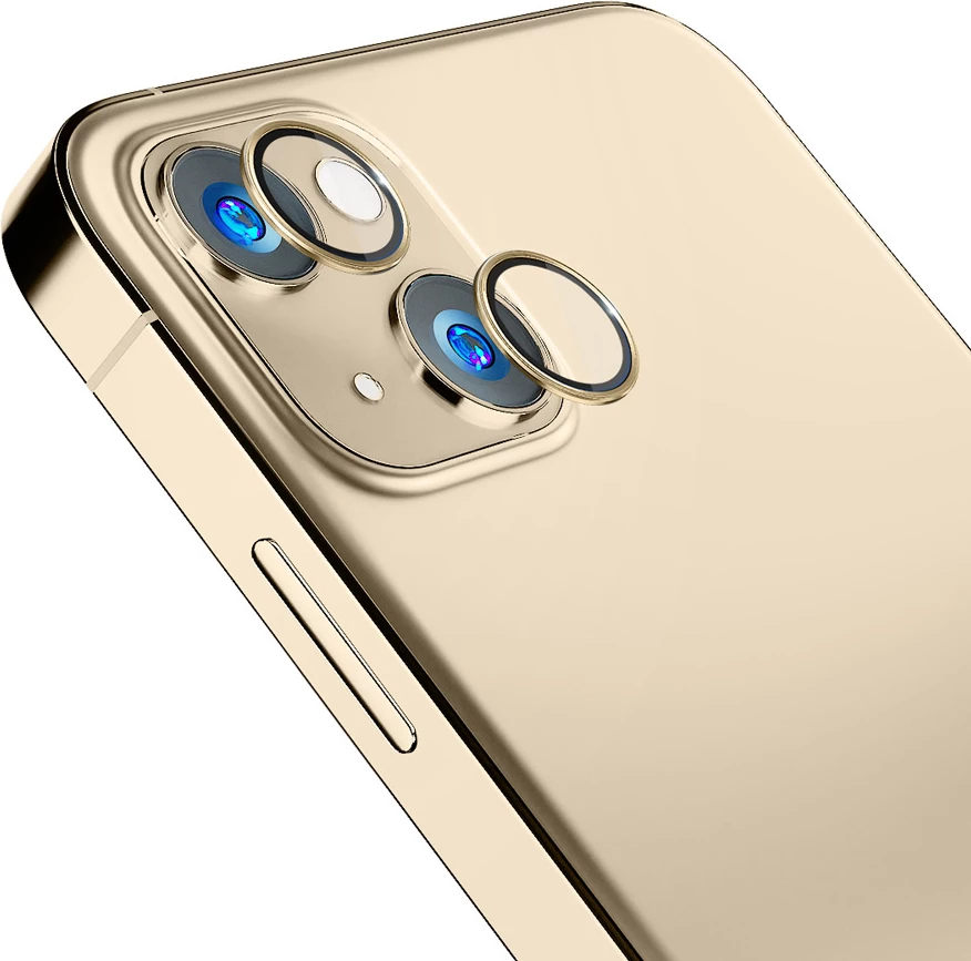 Xham mbrojtës kamere 3mk Lens Protection Pro për iPhone 14, Gold