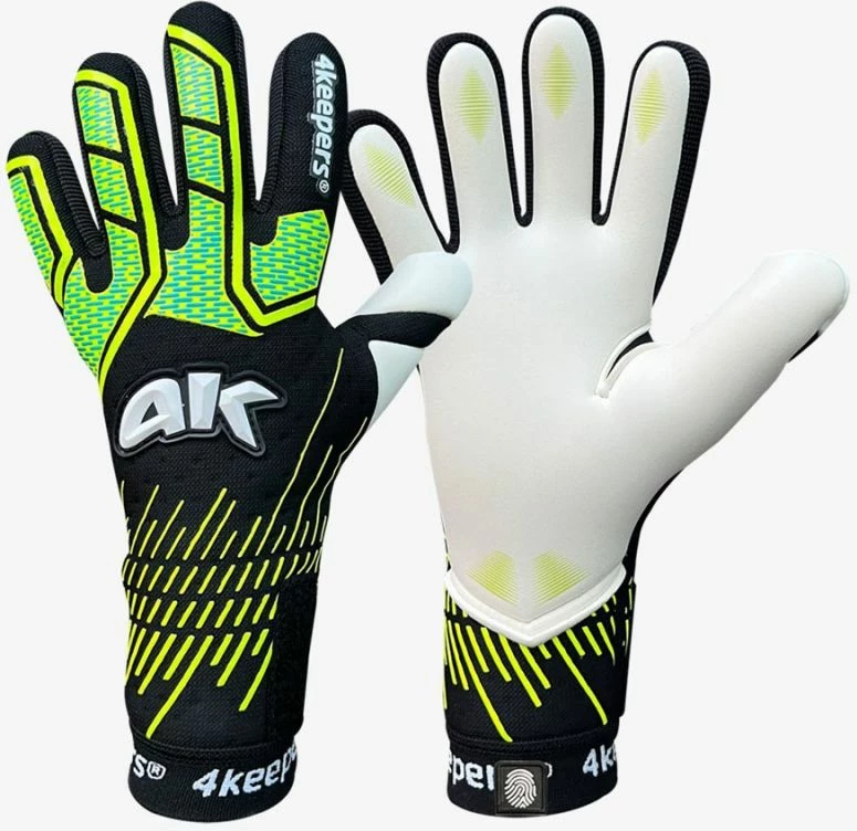 Doreza portieri për fëmijë 4keepers, të bardha/zeza/jeshile