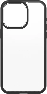 Mbështjellës Otterbox React për iPhone 15 Pro, Transparent/zi