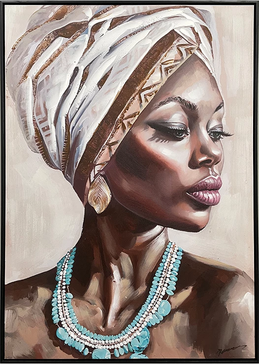 Pikturë në kanavacë Zaira Inart me kornizë, 70x3.5x100cm