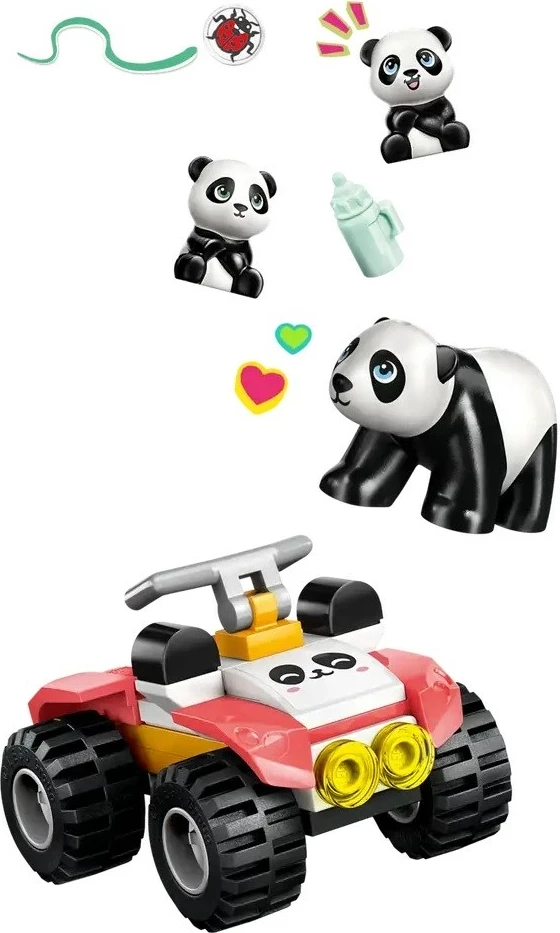 Set LEGO Friends Panda Sanctuary Animal Care 42648, 243 pjesë, për fëmijë, shumëngjyrësh