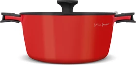 Tenxhere me kapak Lamart LT1172, 6 l, e kuqe/ e zezë