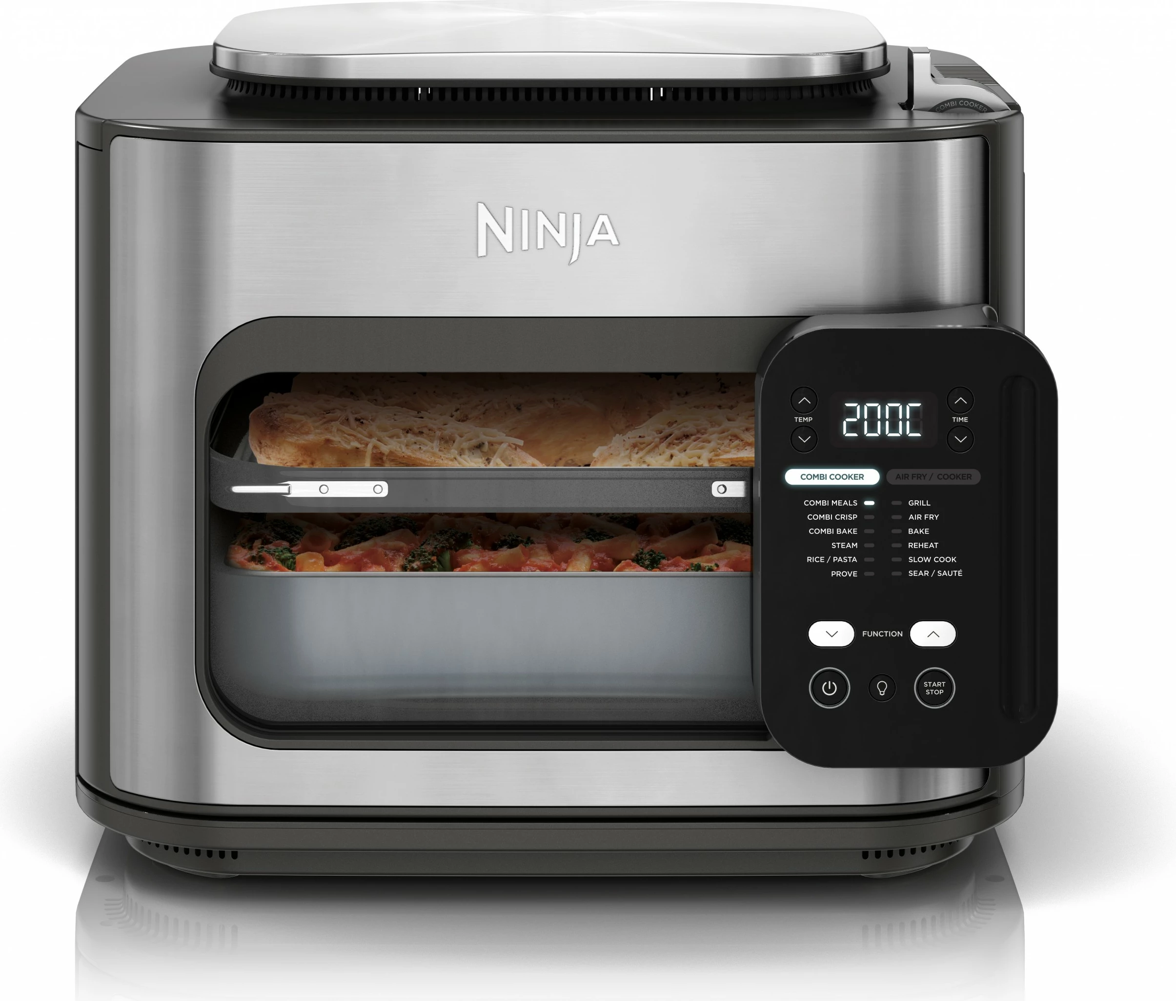 Pajisje kuzhine Ninja SFP700EU, 12.5 L, 1780 W, Ngjyrë e zezë, Inoks