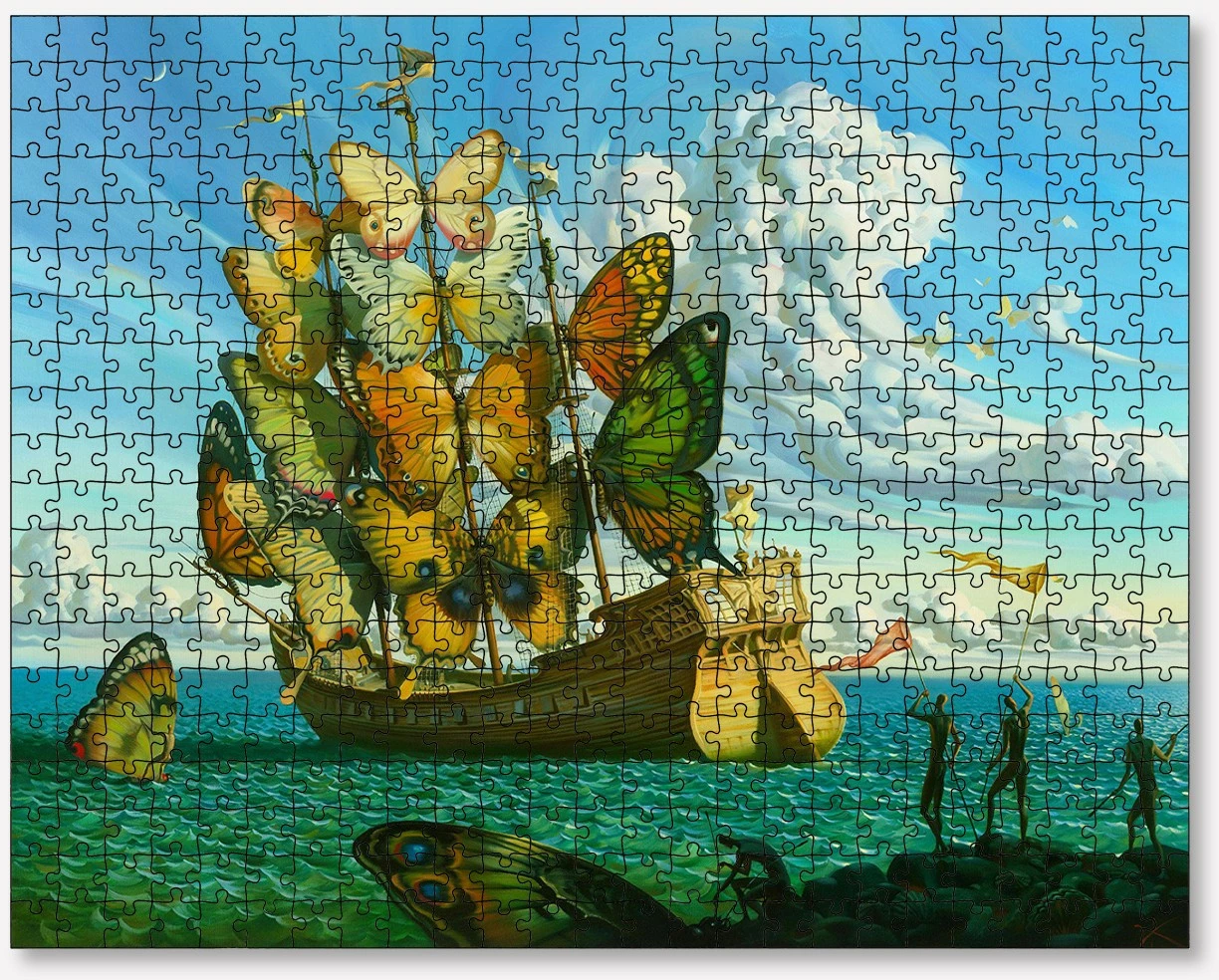 Puzzle 500 copë, Evila Originals, PZL_044_500, shumëngjyrësh