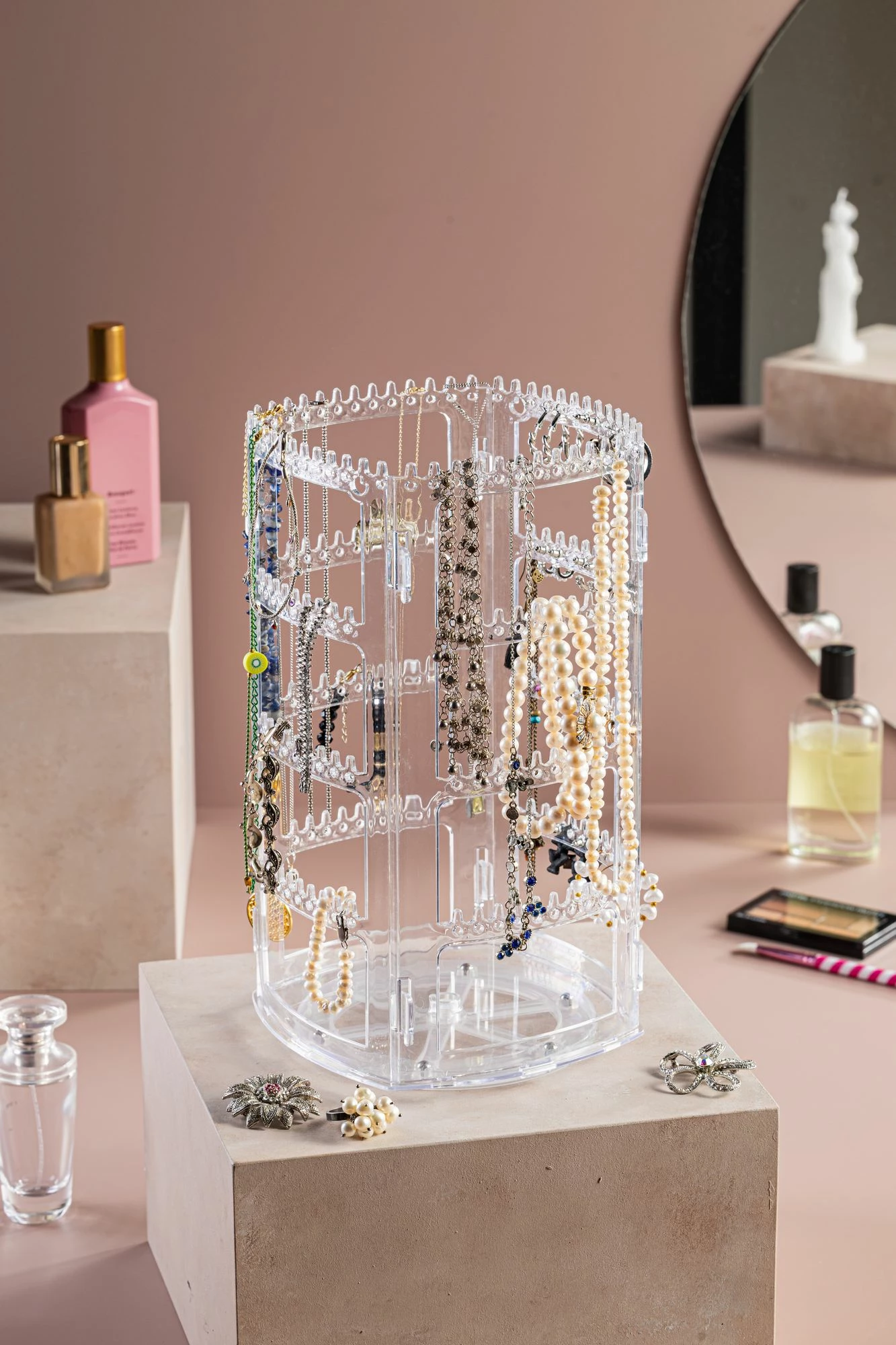 Organizues për make-up, transparent, Evila Originals, CPLS4RF