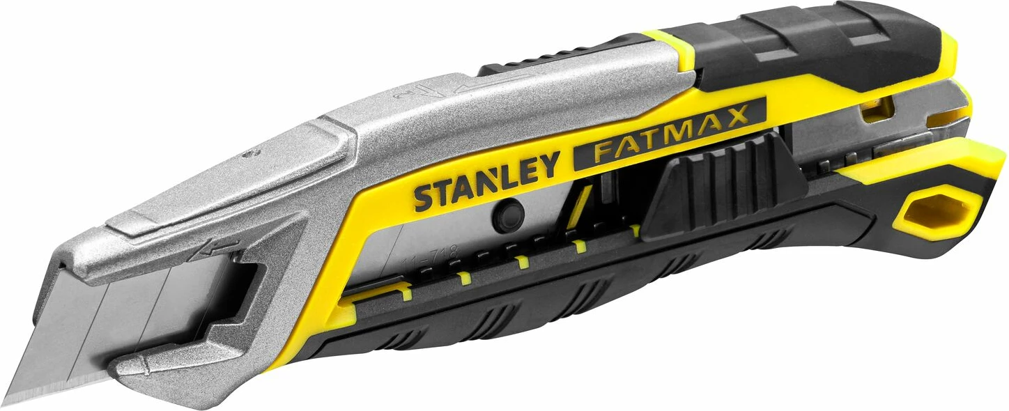 Thikë prerëse me teh të thyeshëm Stanley Fatmax FMHT10594-0 18 mm, e zezë/verdhe
