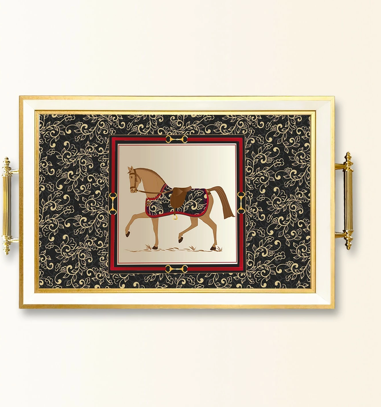 Tabaka qelqi Aberto Design, shumëngjyrëshe, TPB9897, 50x29x3.5cm