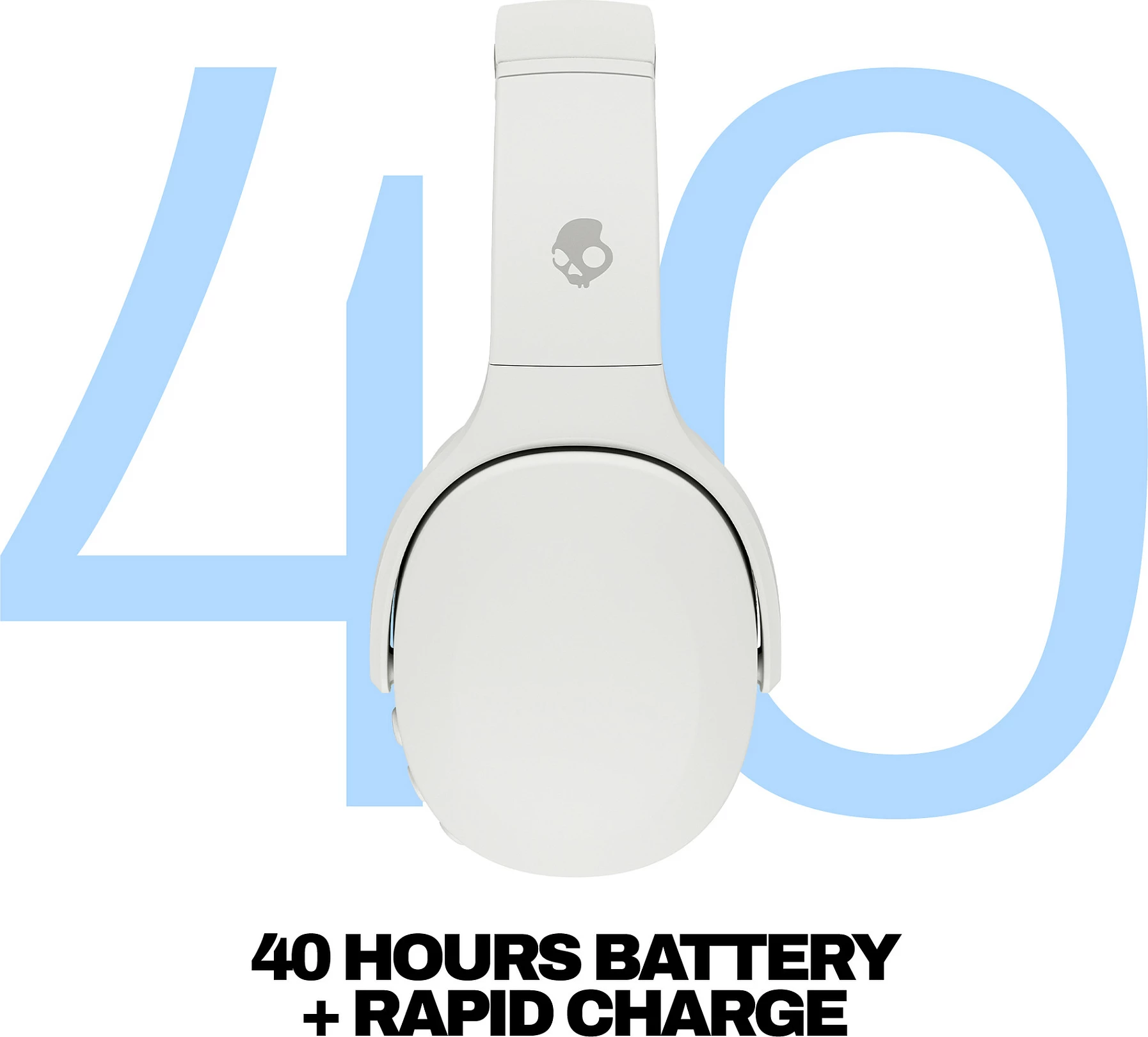 Kufje Skullcandy Crusher Evo S6EVW-S951, Bluetooth 5.0, over-ear, të bardha