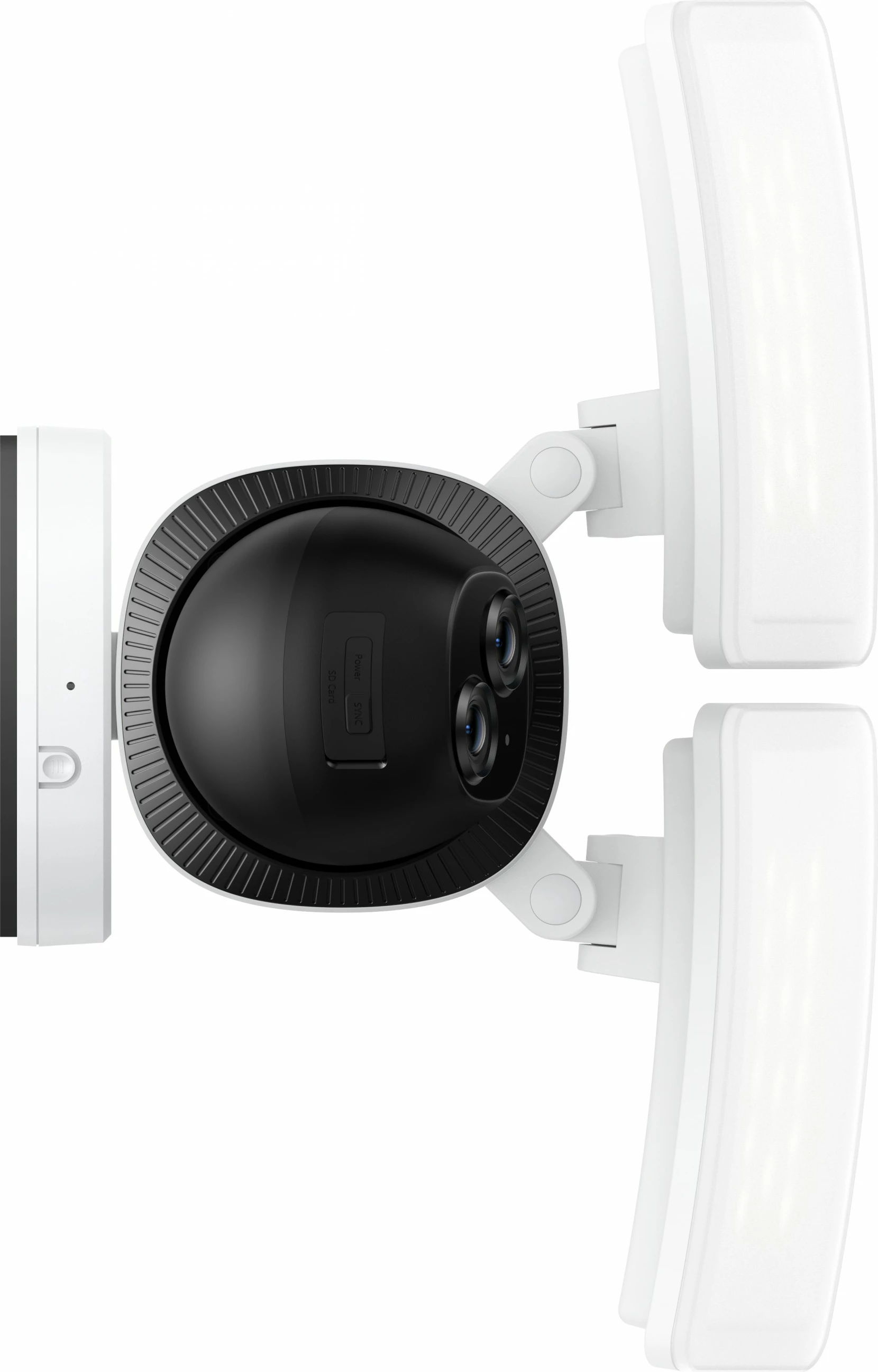 Kamerë sigurie EUFY Floodlight E340, dy lente, dritë LED, e bardhë