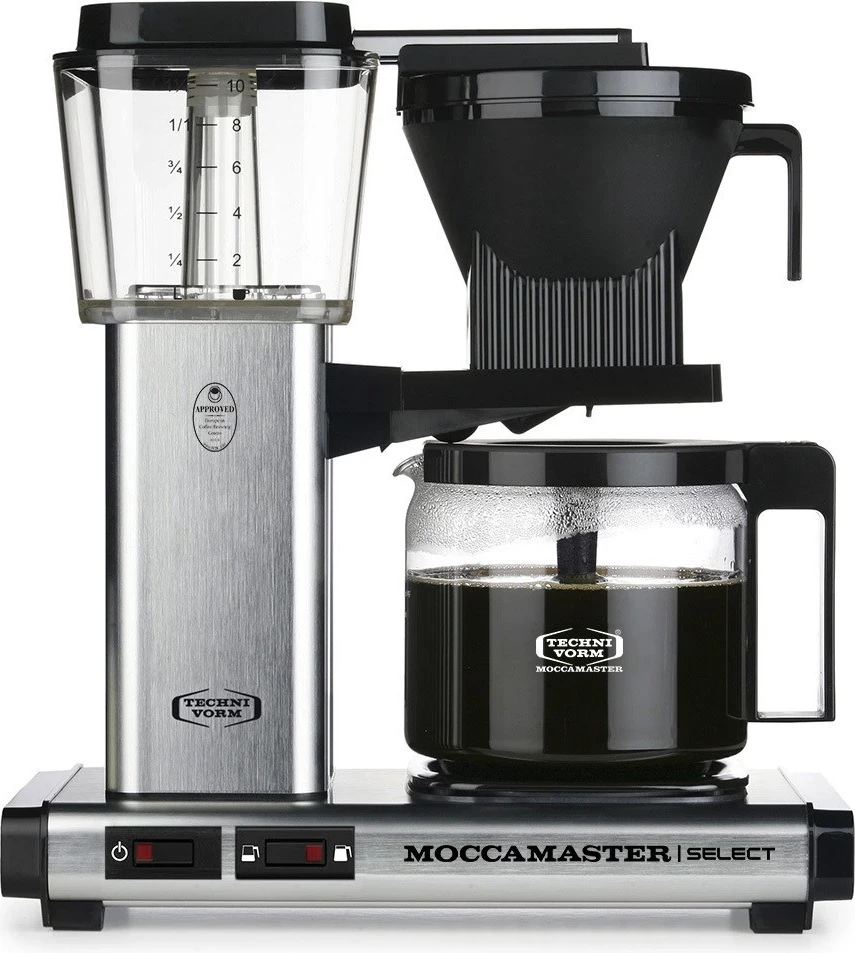 Aparat për kafe Moccamaster KBG 741, 1.25L, argjend 