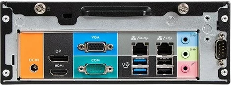 Kasë Shuttle Barebone XPC slim XH610, LGA1200, 2xSODIMM DDR4, 2xM.2, 3xSATA, 1xHDMI, 1xDP, 1xVGA, e zezë