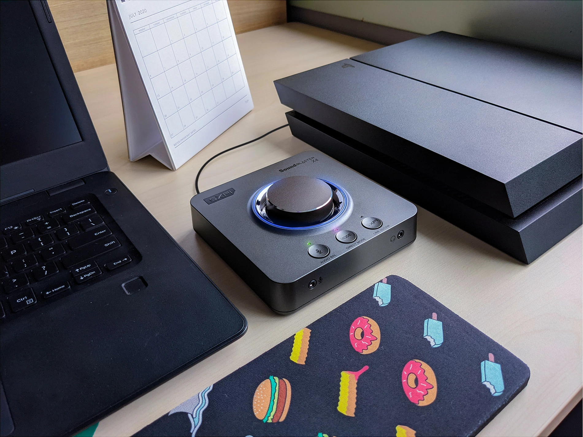 Kartë zëri Creative Sound Blaster X4, USB, 7.1, 24-bit, e zezë