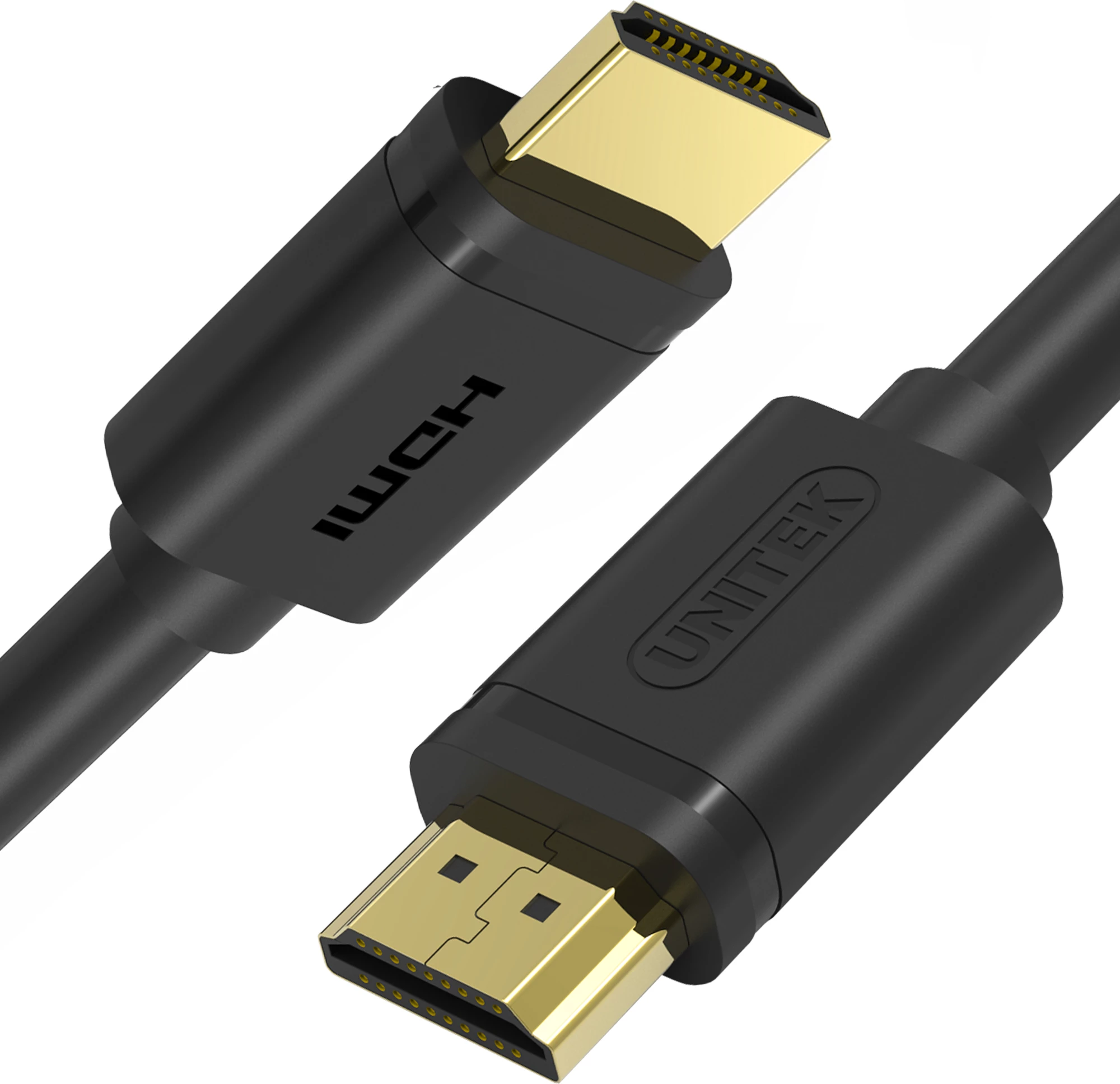 Kabllo HDMI Unitek Y-C136, HDMI 2.0 High Speed, 1m, 4K/30Hz, e zezë