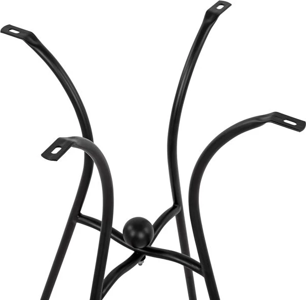 Baza metalike FH466 4këmbë, ngjyrë e zezë, 50x50 cm