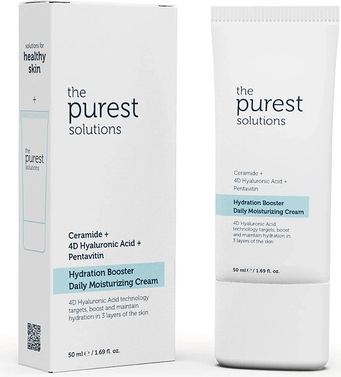Krem hidratues The Purest Solutions Ceramide + 4D Hyaluronic Acid + Pentavitin, 50 ml