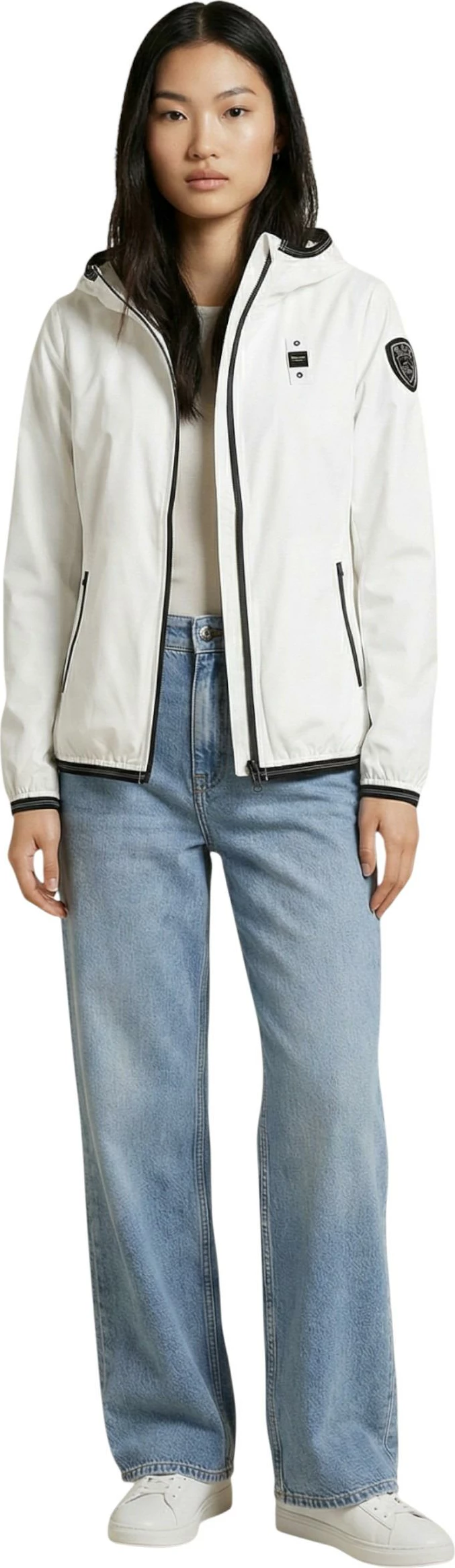 Jakne për femra Blauer NAY 26SBLDC11095, të bardha [Madhësia: XL]