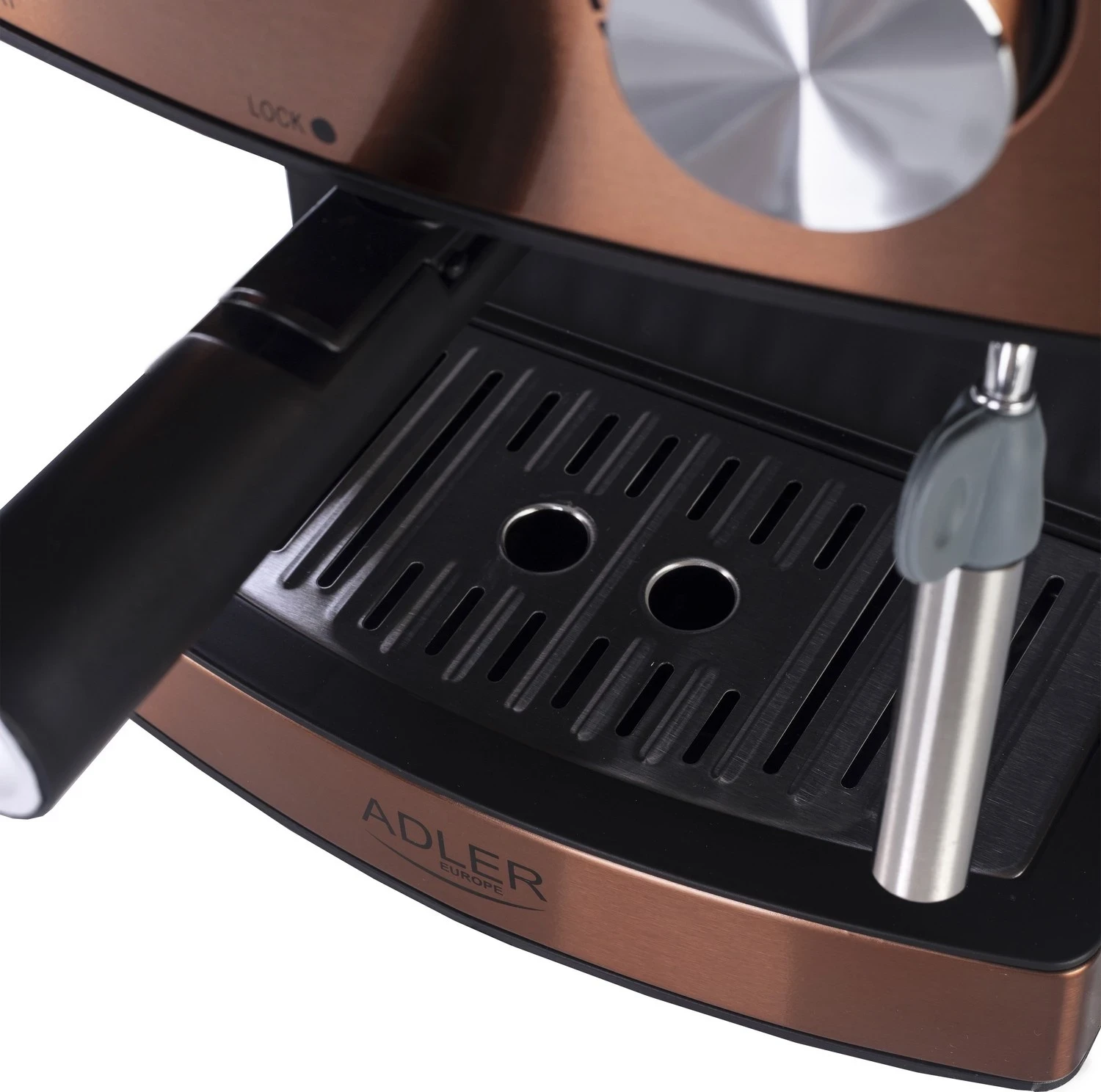 Aparat për kafe Adler, 1.6L, prej çeliku