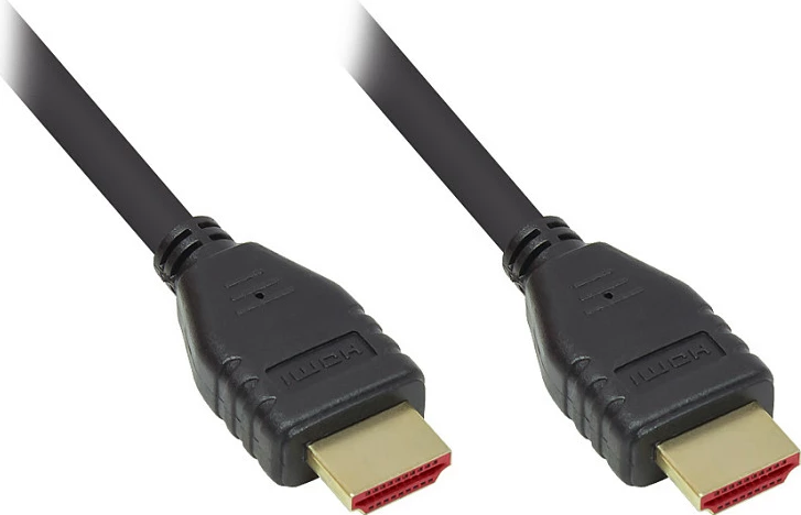 Kabllo HDMI GoodConnections 4521-015, HDMI 2.1, 1.5 m, 8K, HDR/ARC, e zezë
