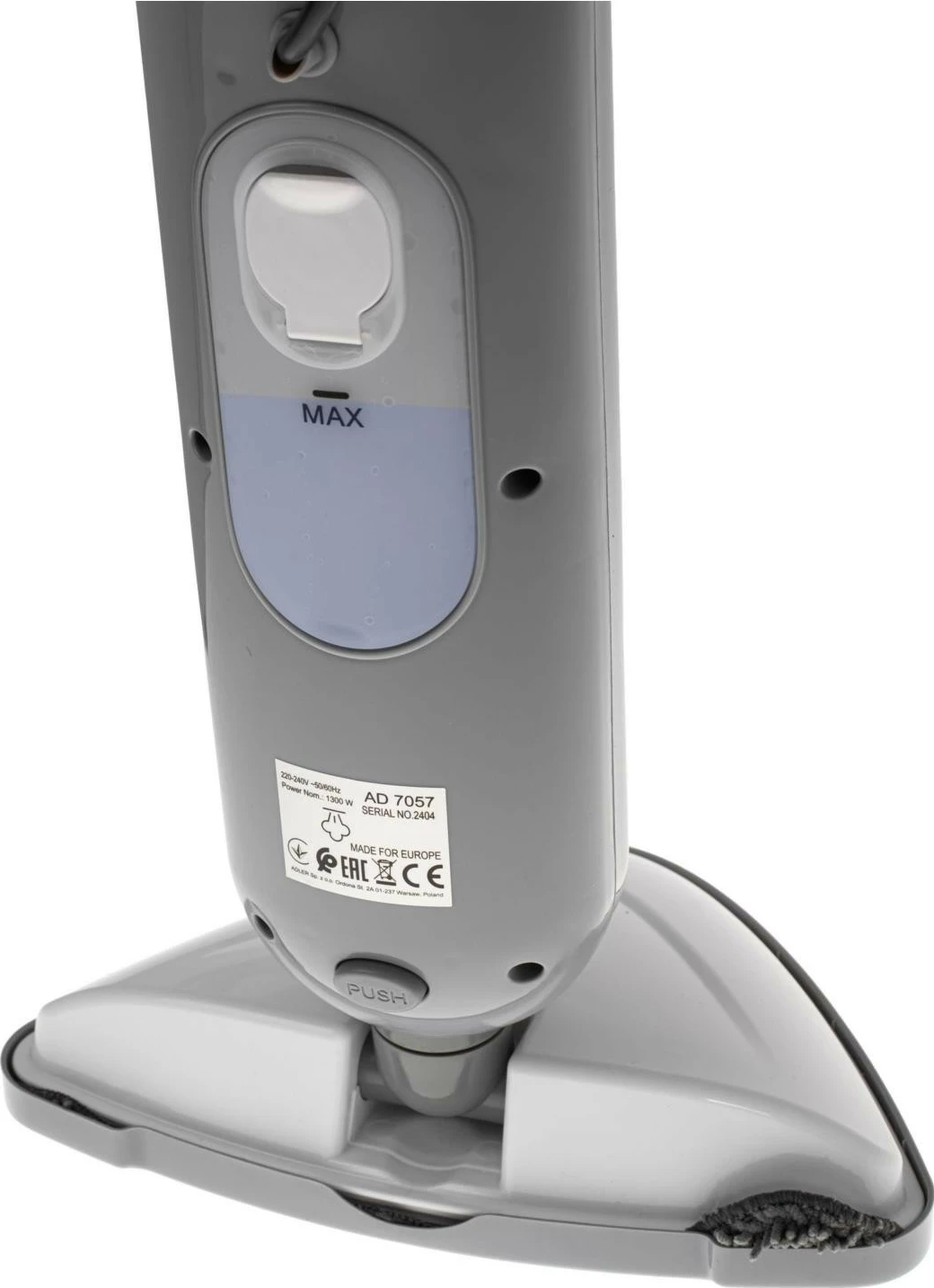 Fshesë me avull Adler AD 7057, e bardhë