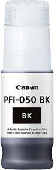 Shishe bojë printeri Canon PFI-050BK PFI050BK (5698C001), 70 ml, origjinale, e zezë