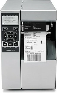 Printer etiketash Zebra ZT510, termotransfer, 300 DPI, USB LAN RS-232 Bluetooth NFC, cutter, gri