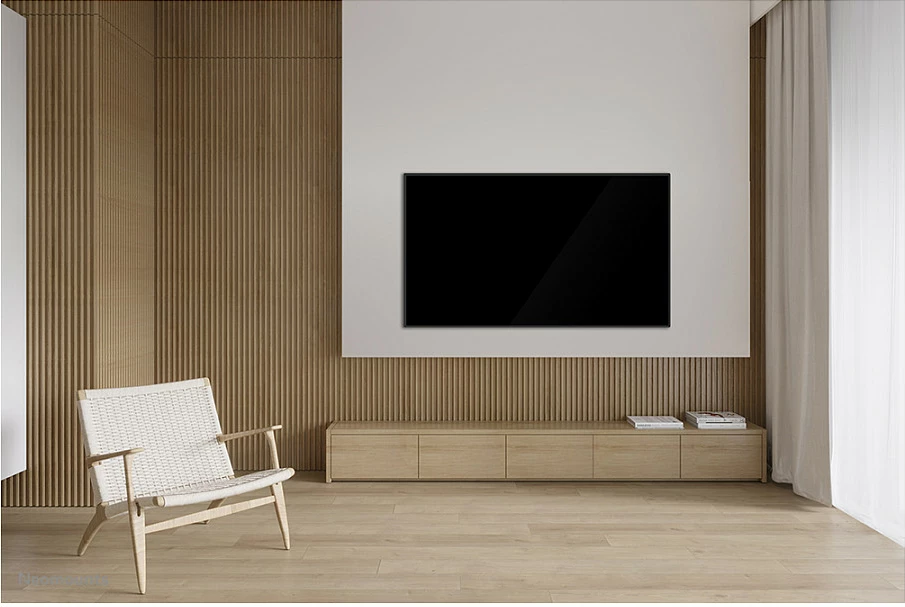 Mbajtës muri për TV Neomounts WL35S-850BL18, 2.18 m (86"), 100 x 100 mm, 800 x 400 mm, 0 - 12°, Çelik, E zezë
