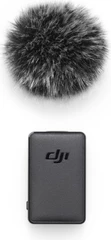 Mikrofon pa tela DJI CP.OS.00000123.01 për Osmo Pocket 2 me mbrojtëse ere, i zi