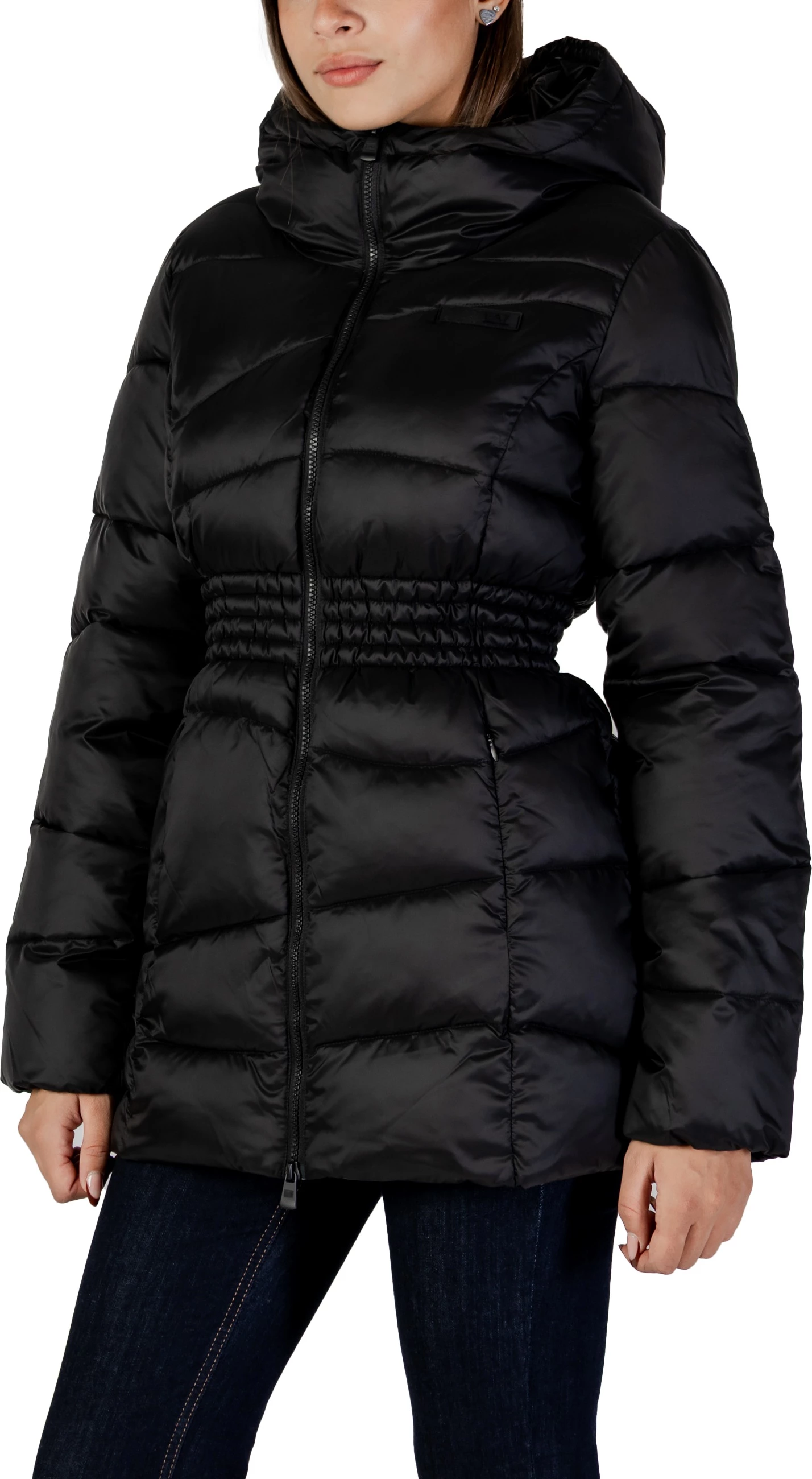 Jakne bomber EA7 7W000661 AF16413 për femra, e zezë [Madhësia: XL]