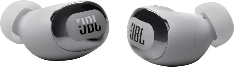 Kufje JBL Live Buds 3, wireless, Bluetooth, argjend