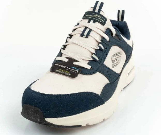 Atlete për meshkuj Skechers, bezhë/kaltër e errët