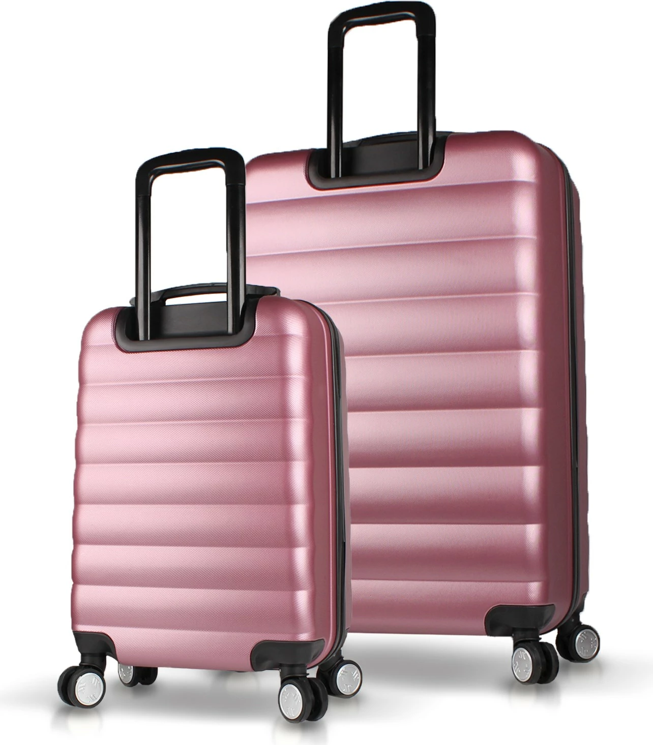 Set valixhesh (2 copë), ngjyrë rozë e artë, Zoozie Bags, 6568