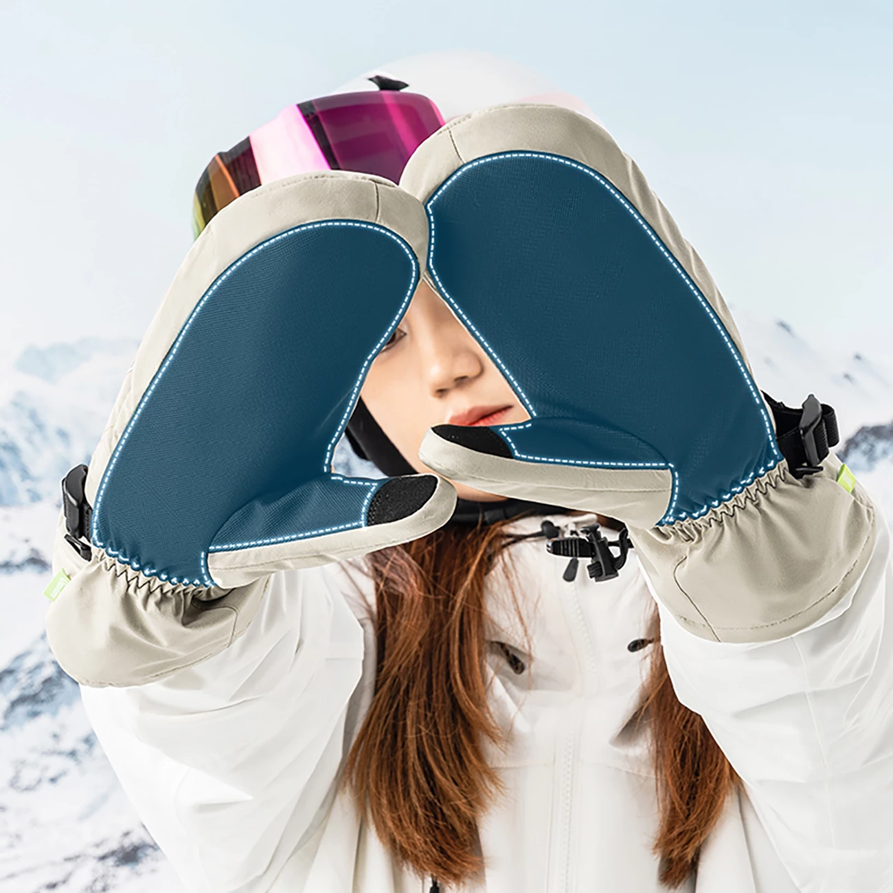 Doreza ski Qunature Full Length, L, kafe e çelët