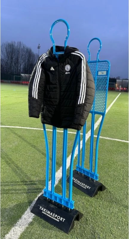 Mur futbolli Yakima PRO 180cm, portokalli
