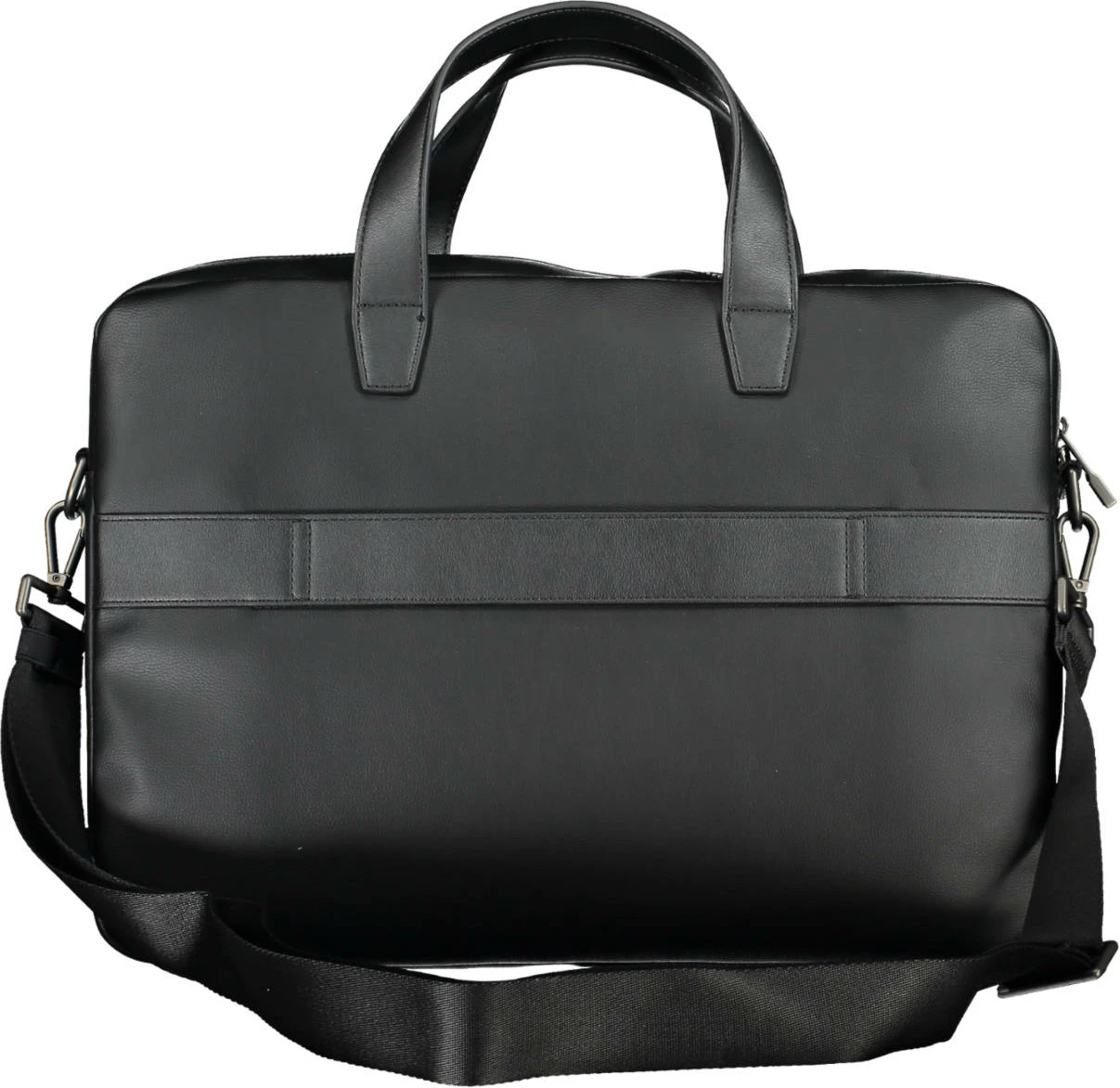 Çantë pune TOMMY HILFIGER MAN BLACK BRIEFCASE, meshkuj, e zezë