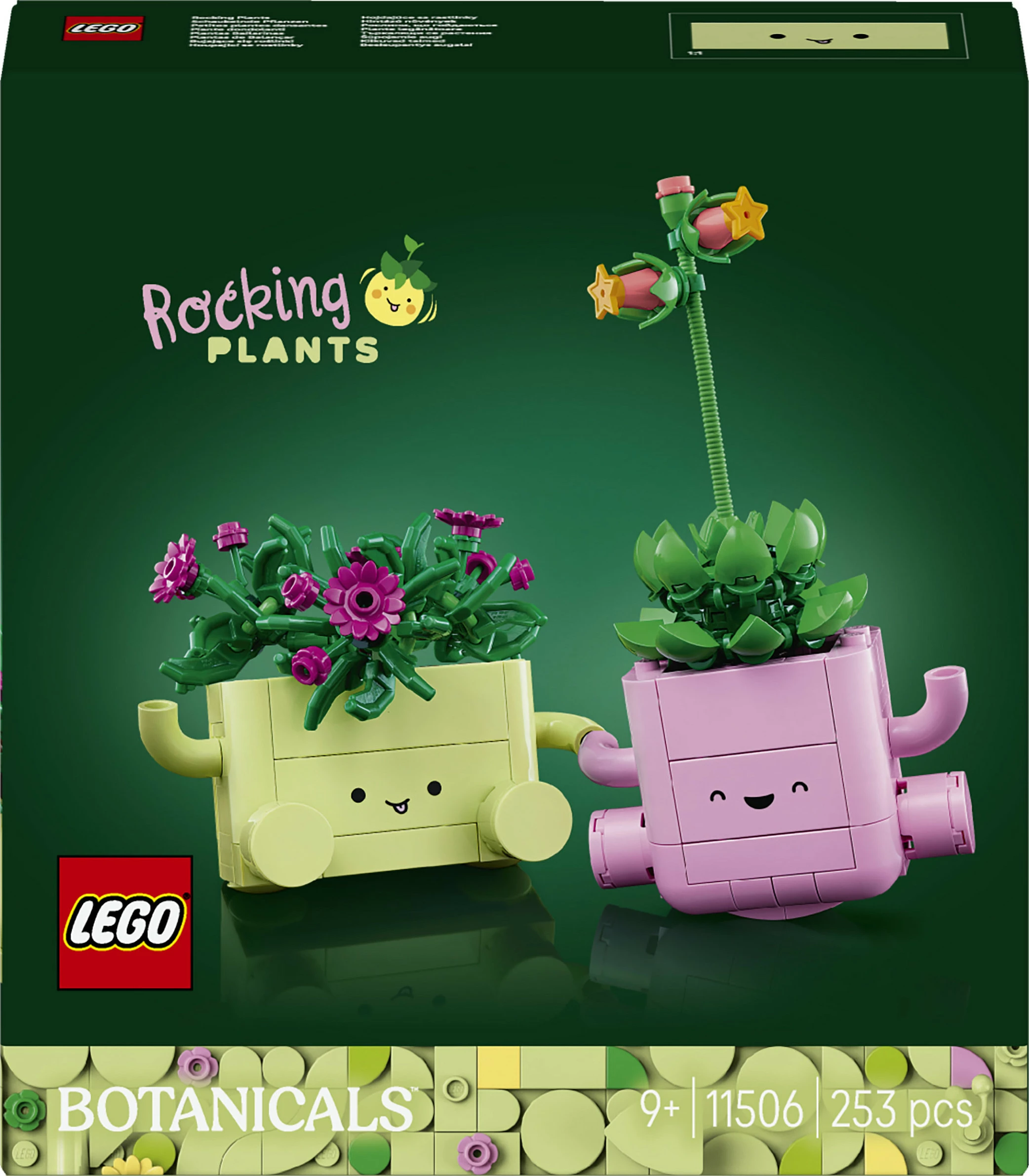 Set LEGO Botanicals Rocking Plants 11506, 253 copë, multikolor