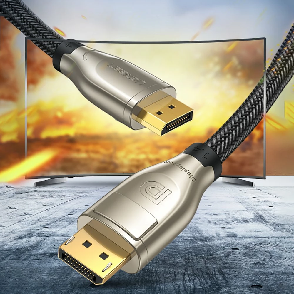 Kabllo DisplayPort-DisplayPort Ugreen DP112/DP102, 3m, Gri
