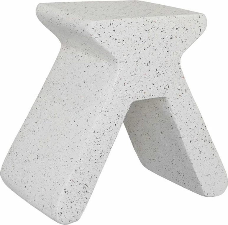 Tavolinë anësore Mandalo, terrazzo, 49x28x46