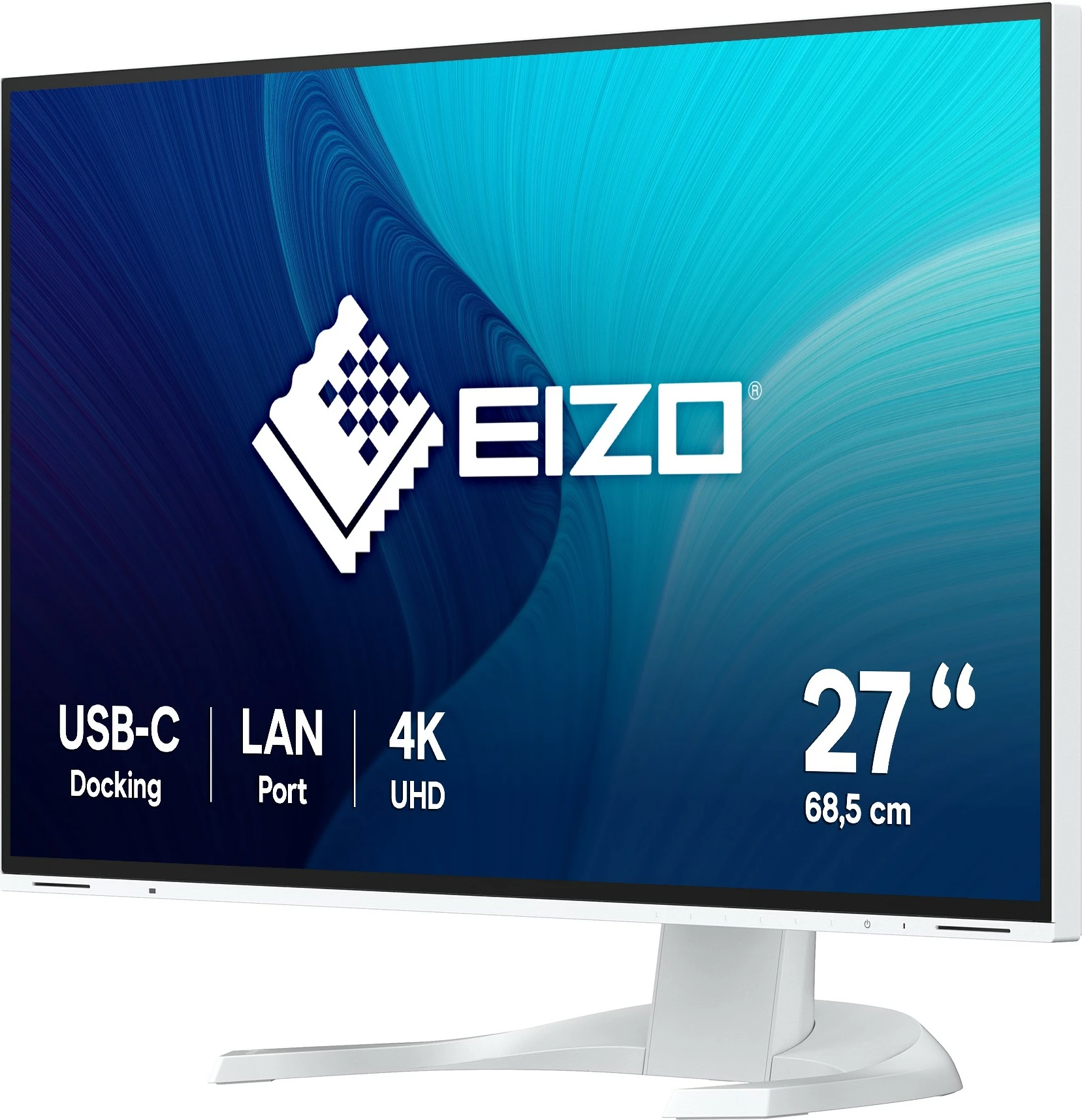 Monitor Eizo FlexScan EV2740X, 27", 4K Ultra HD, i bardhë