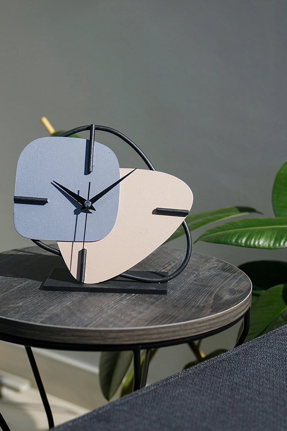 Orë dekorative Aberto Design, MYK2116-2, ngjyrë blu dhe pluhur