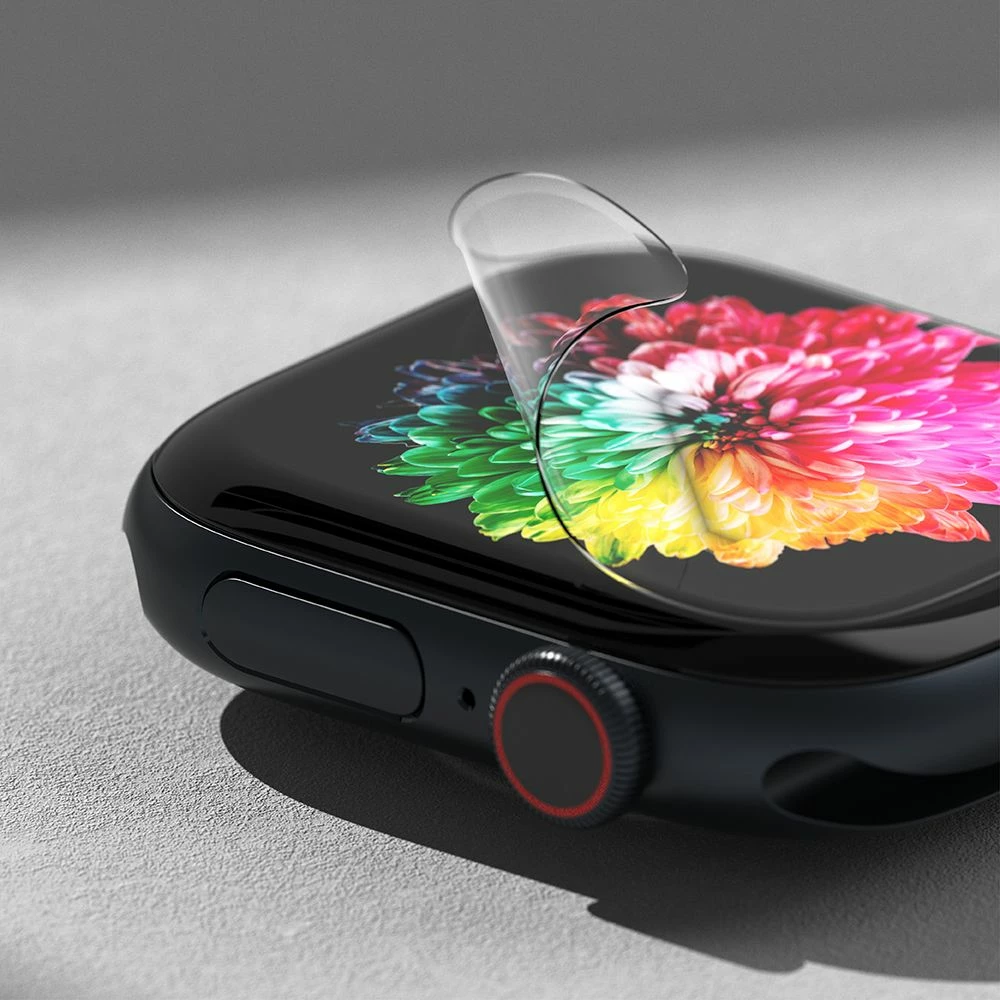 Folie mbrojtëse Ringke Dual Easy për Apple Watch 10, 42mm, 3 copë